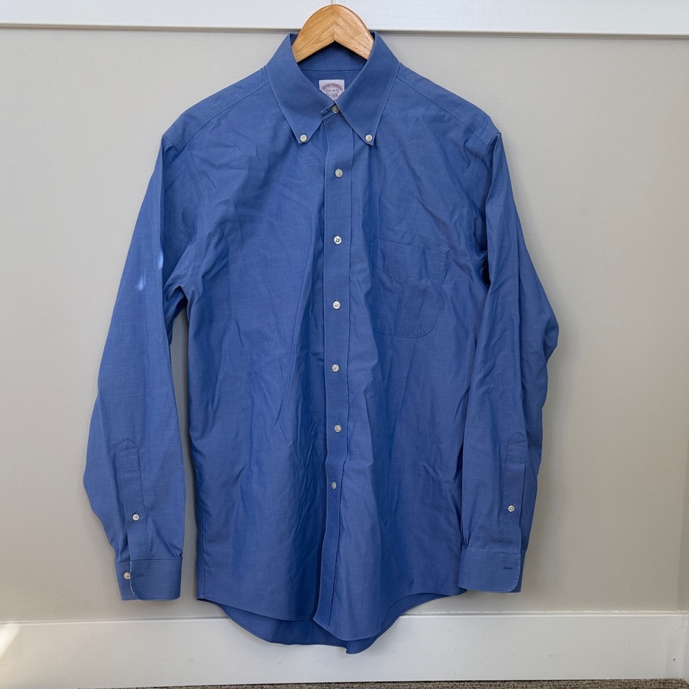 Brooks Brothers Classic Blue Dress Shirt